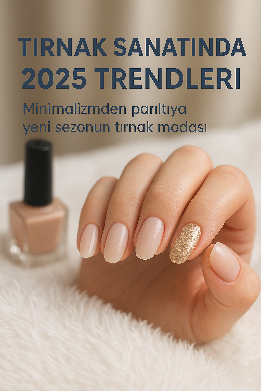Tırnak Sanatında 2025 Trendleri: Minimalizmden Parıltıya